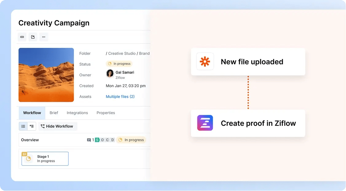 Automate proof creation with Zapier automation-1