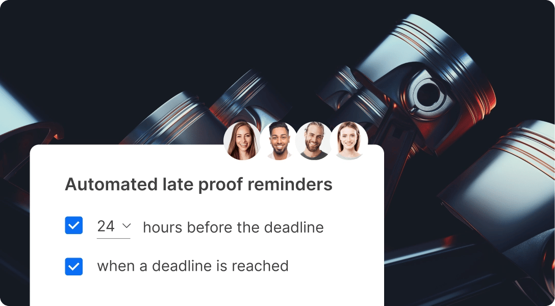 Automated late proof reminders - keep projects on track with Ziflow-2