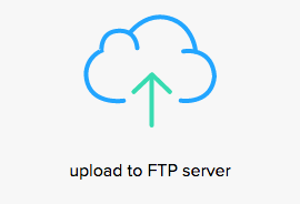 Automated FTP upload for marketers