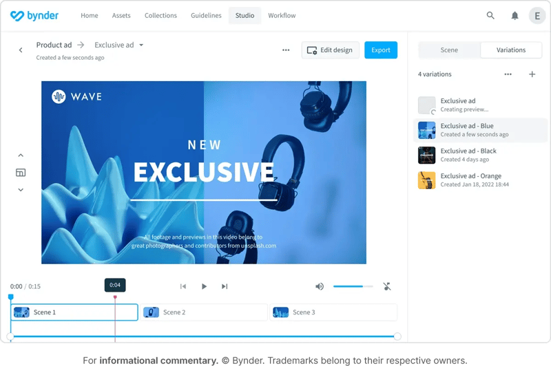 Bynder Digital Asset Management platform across systems