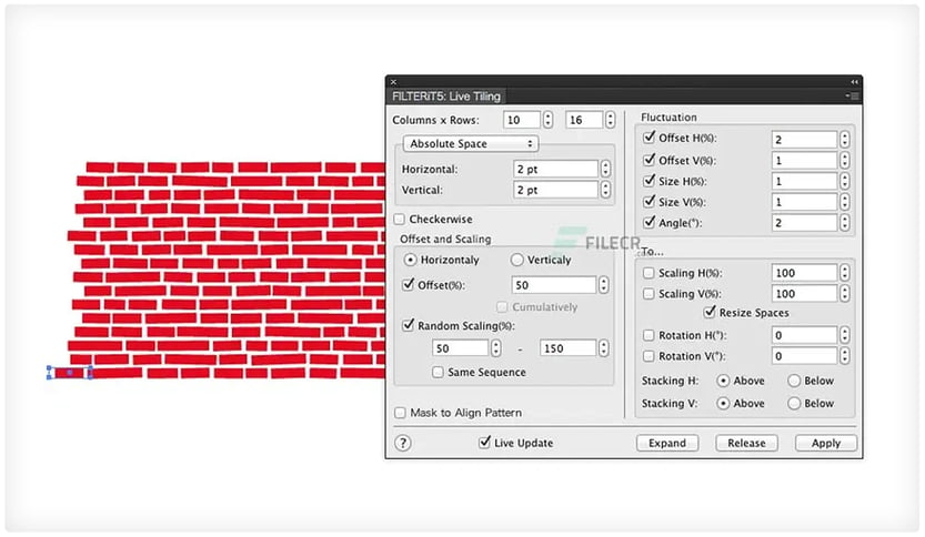 CValleyFILTERiT plugin for Adobe Illustrator plugin filters and effects