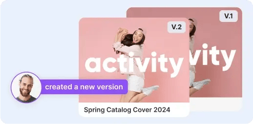 Catalog - Transparent version history