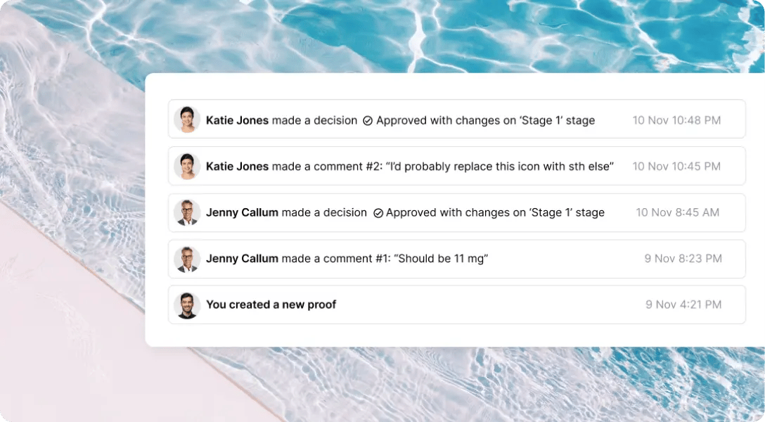 Ceomprehensive audit trails steps of Ziflow-1