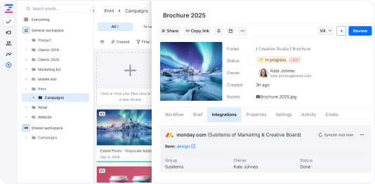 Collaborate without compromise with Ziflow and Monday integration-1