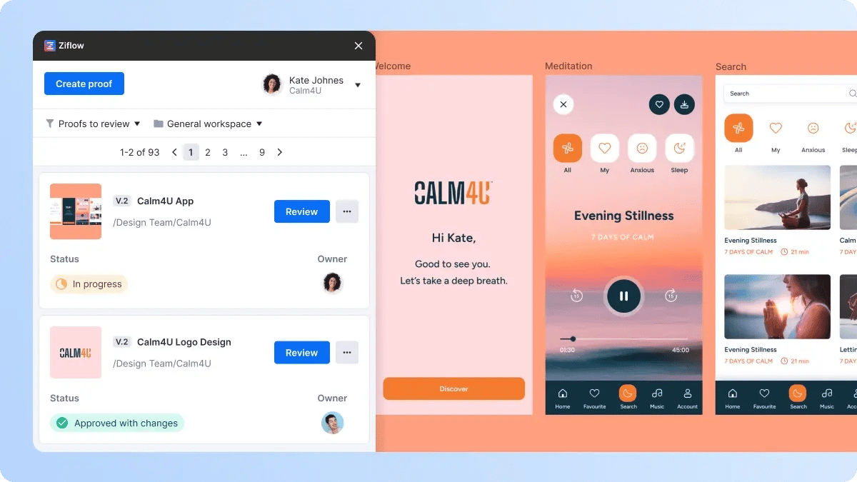 Create proofs directly from Figma integration