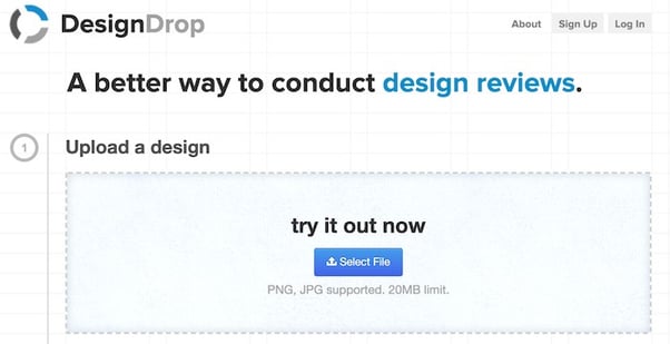 Design drop - a better way to conduct design reviews, try it out now