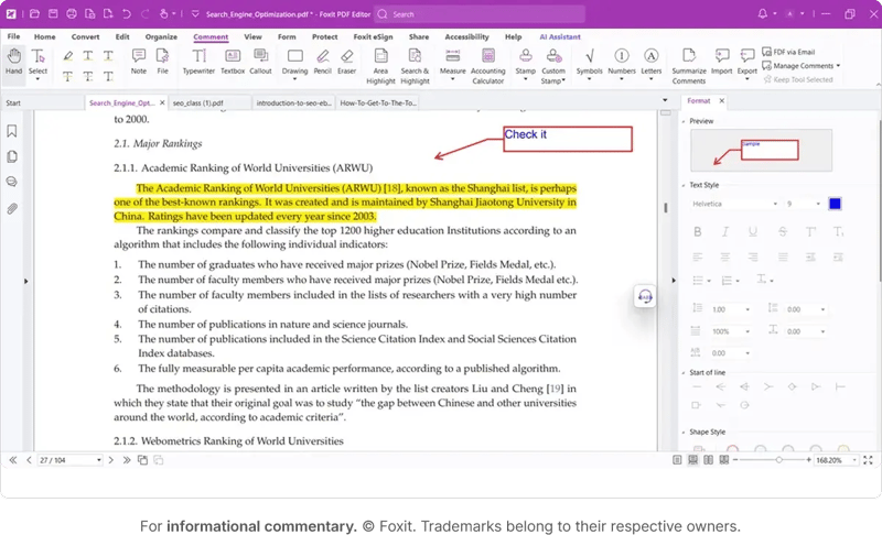 Foxit PDF editor adobe alternative with advanced features