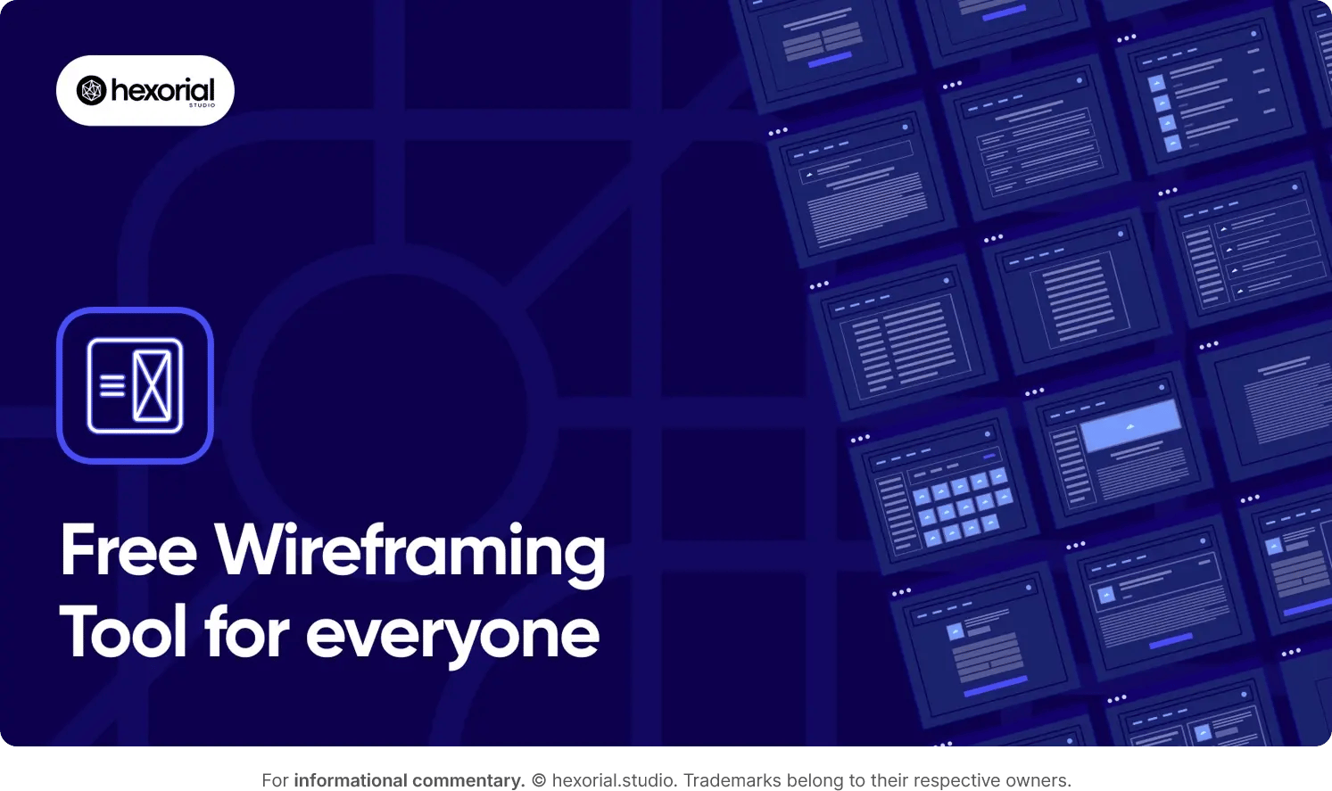 Free Wireframing Tool for Everyone promo ad
