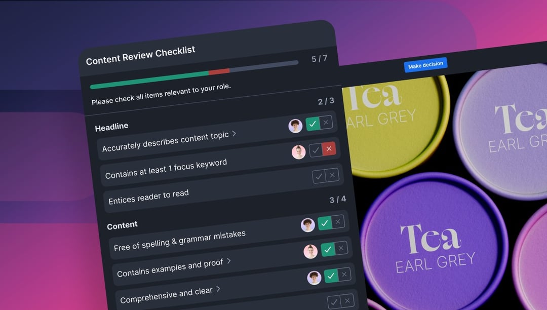 Introducing Checklists Clearer, more consistent creative reviews—every time