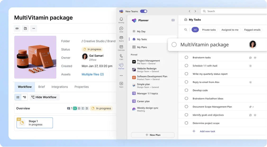 Keep your team in the loop - Microsoft Teams tasks list-1