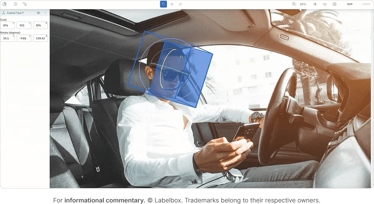 Labelbox annotation tool for enterprise AI teams needing comprehensive data-centric AI platform