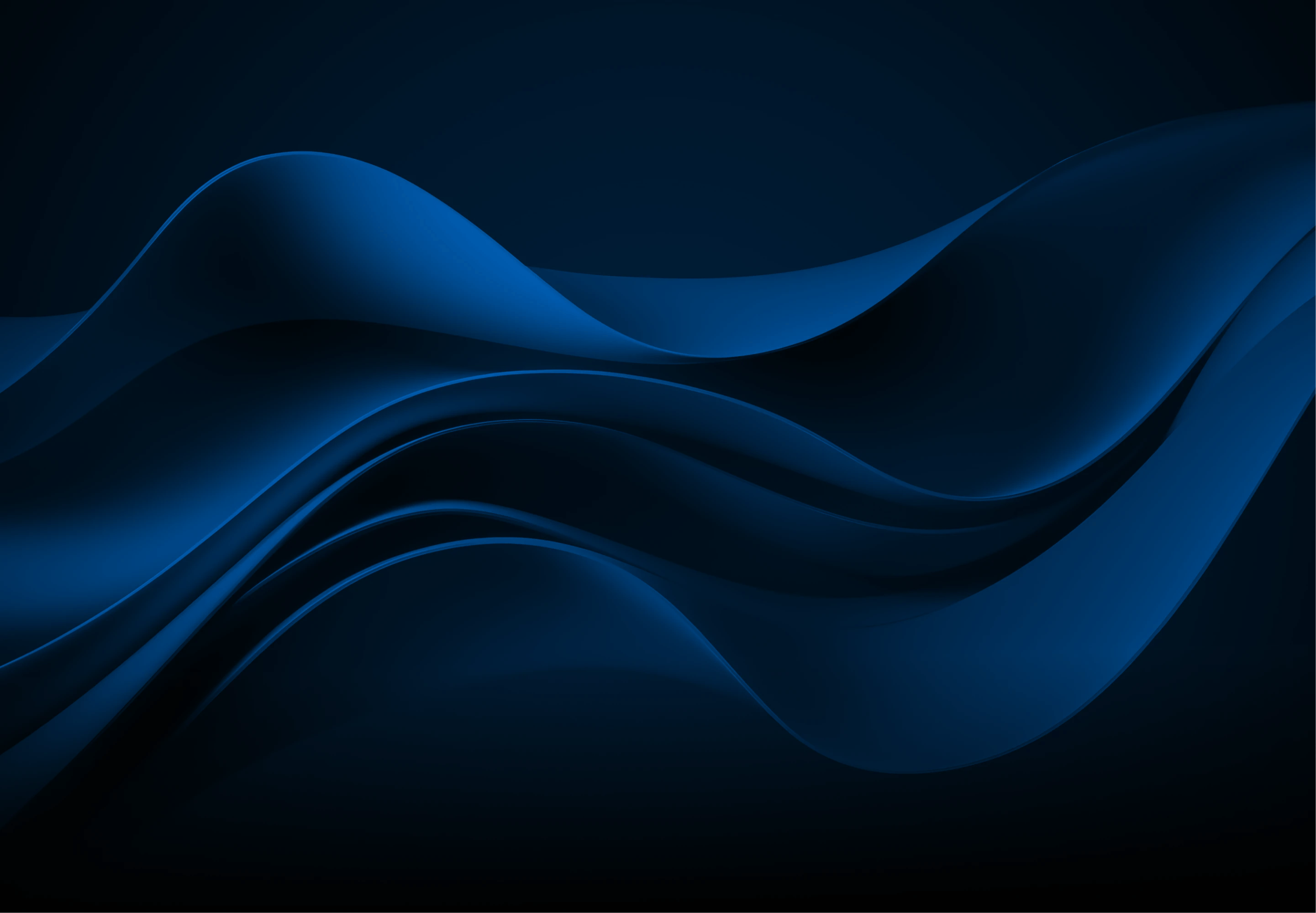 Decorative shapes background with blue glow