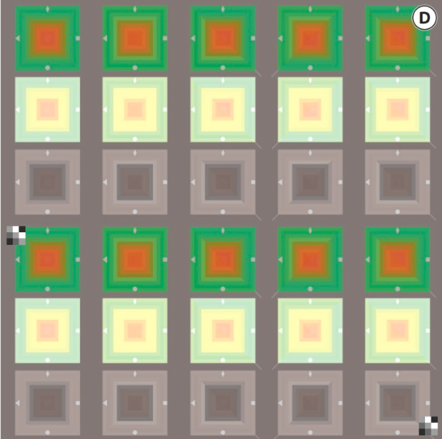 Patch d expected output presenting how system deals with color management capabilities