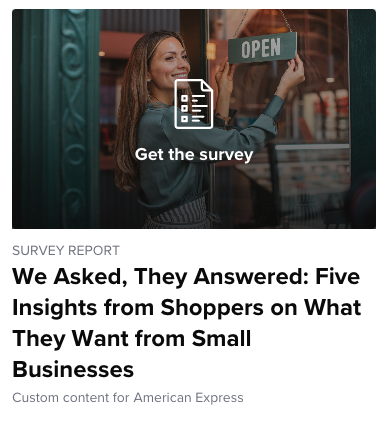 American Express Content Campaign