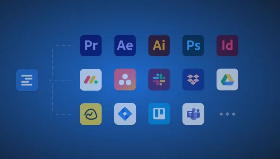 Streamline creative review with Ziflow Connect: Integrations icons