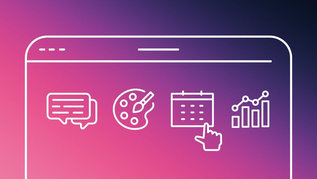 Top 13 software tools for creative agencies representational icons in a window