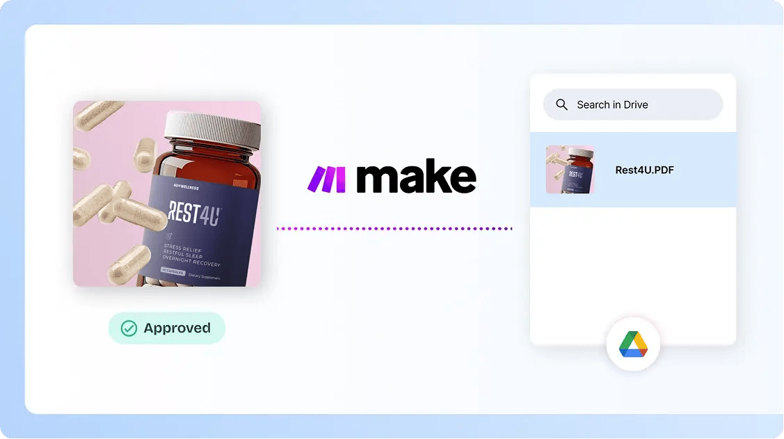 Streamline final asset delivery with Ziflow and Make