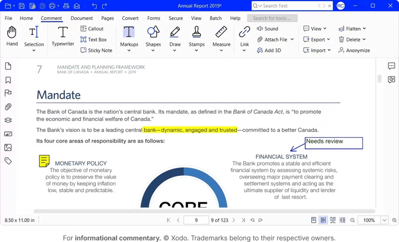 Xodo software for teams needing cross-platform PDF collaboration with mobile workflows