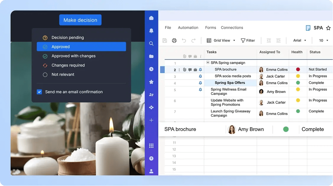 Ziflow and Smartsheet integration - Syncing approvals across platforms-1