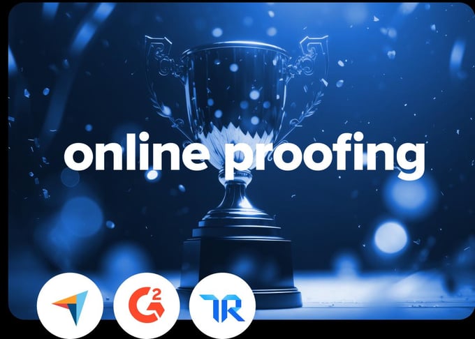 Ziflow awards in online proofing category - capterra, g2 and trustradius-1