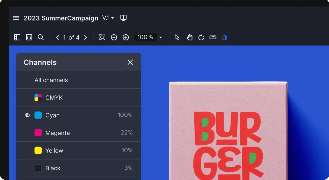 Ziflow color sepearation tools to ensure precise CMYK-1