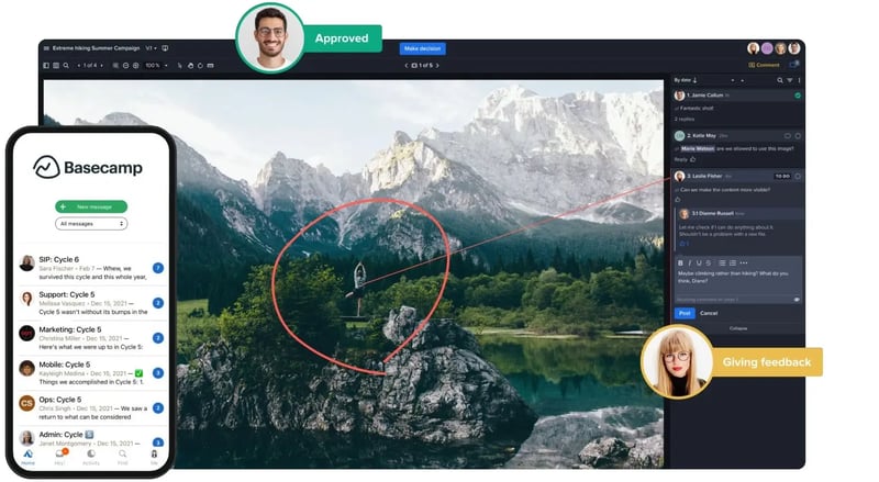 Ziflow interface - comprehensive proofing platform designed to streamline creative asset collaboration