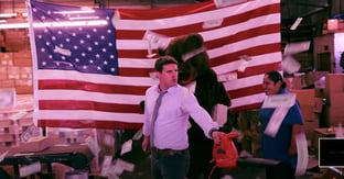 Million dollar shave club marketing campaign ad on monopoly