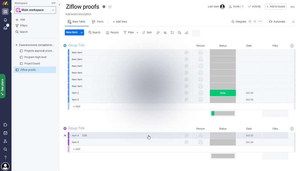 How to set up the Ziflow ?and monday.com integration (Admin walk through)