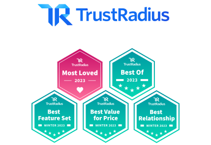 TrustRadius badges